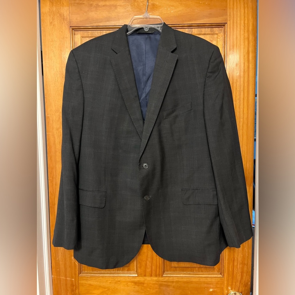 Men’s Jack Victor Elite Plaid Black Sports jacket